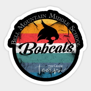 BMMS 7th Grade Team Front Sticker